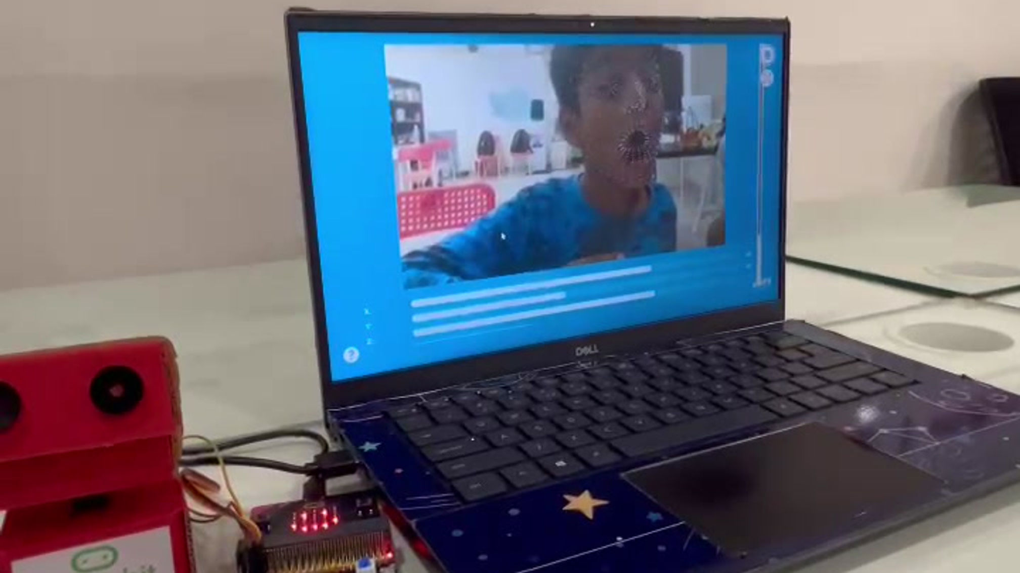 Kaushik & Prakul - Face tracking bot